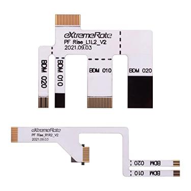Imagem de Cabos de fita de substituição FPC L1L2 R1R2 para controle PS5 eXtremeRate Rise & RISE4 kit de remapeamento - controle e outros acessórios de elevação não incluídos