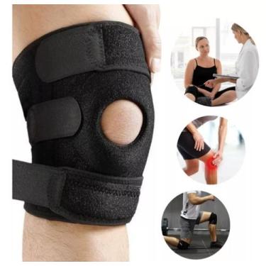 Imagem de Joelheira Compressão Ajustável Tensor Patelar Ligamento Reforçado Prot