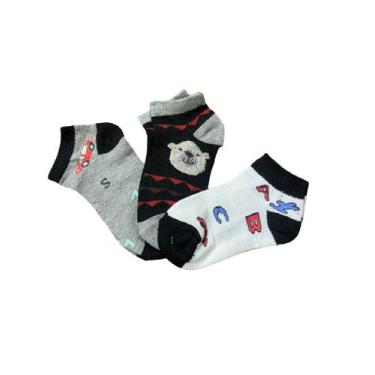 Imagem de Meias infantil Inverno Frio Masculino 4 a 6 anos c/36 pares - Blook