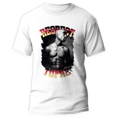 Imagem de Camiseta Tupac 2pac Rapper Rap camisa Hip Hop 3 - Kamisetas Otaku, Bra