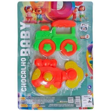 Imagem de Chocalho baby pica pau, Trem verde, UN