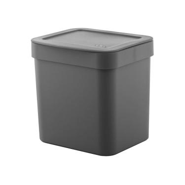 Imagem de Lixeira De Pia Trium 2,5L Chumbo - Ou