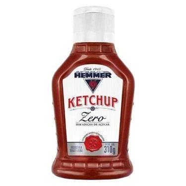 Imagem de Ketchup tradicional hemmer zero açucar squeeze 310g