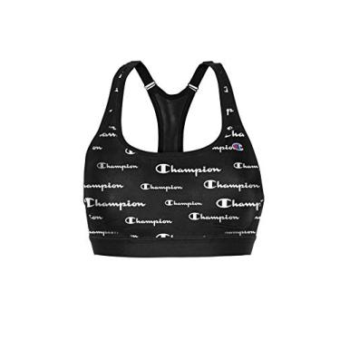 Imagem de Champion Sutiã esportivo feminino The Absolute Max 2.0, Scripts sólidos/preto, G