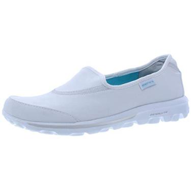 Imagem de Skechers Performance Women's Go Walk Slip-On Walking Shoe, White, 10 W US