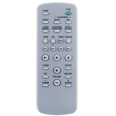 Imagem de Allimity Controle remoto de substituição RM-SC3 RMSC3 compatível com o sistema estéreo compacto Hi-Fi Sony CMT-HPX10W CMT-HPX9 MHC-GX750 MHC-GX9000 MHC-GX250 MHC-RG555 MHC-RG551S MHC-RG444S MHC-RG441