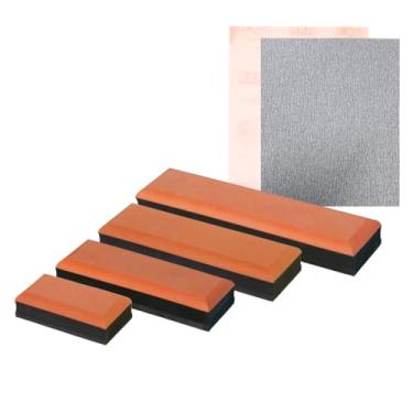 Imagem de Pintando Carro, 4 Tacos Lixador Manual De Eva/E Duas Lixas Adesivas Quantidade de cascalhos:0;Cor:Laranja