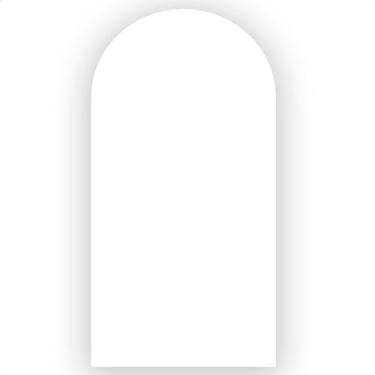 Imagem de Capa Para Painel Romano Modelo Ripado e Liso em Tecido Helanca Premium com Elástico Veste Fácil (Branco)