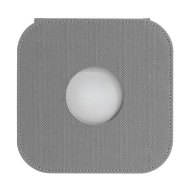 Imagem de XHSESA Capa de couro para Mac Mini Host 2024 - Capa protetora fina à prova de poeira com ventilação, capa resistente a arranhões e instalação sem ferramentas