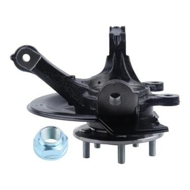 Imagem de SAOKNCE Conjunto de junta de direção do rolamento do cubo da roda dianteira esquerda para Honda CR-V CR-V L4 2.4L LH 2007 2008 2009 Honda CR-V CRV L4 2.4L LH 44600SJKJ00 51216SWAA00