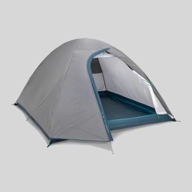 Imagem de Decathlon Quechua MH100, barraca de acampamento familiar, impermeável, para 3 pessoas, branco