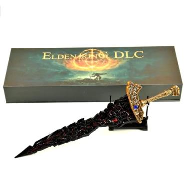 Imagem de Superbuybox Game Elden Ring DLC Shadow of the Erdtree Maliketh's Black Blade Martial Arts Knife Gift Box Collection Gift Desk Decoration Backpack Pendant