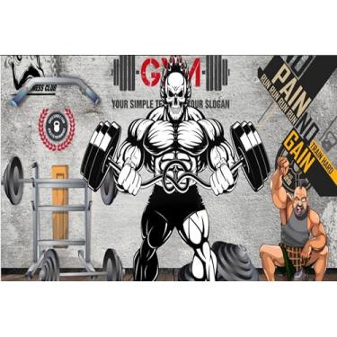 Imagem de Lcythiazole Murais de papel de parede de tamanho personalizado: mural de papel de parede de academia, mural de papel de parede de restaurante de fast food, mural de papel de parede grande 3D, mural de