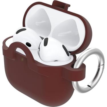 Imagem de OtterBox Capa de fone de ouvido de toque suave para AirPods (4ª geração), à prova de choque, à prova de quedas, ultrafina, capa protetora contra arranhões e arranhões para AirPods da Apple, inclui