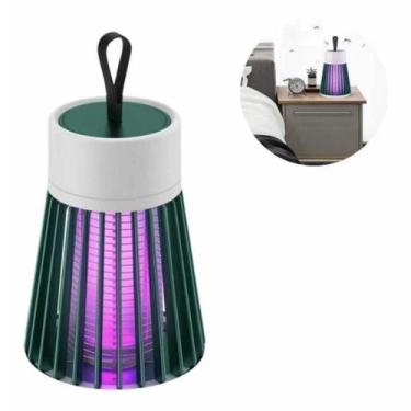 Imagem de Lâmpada Elétrica Mosquitos UV Usb Recarregável Bivolt Armadilha Mosca 