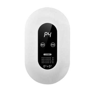 Imagem de Purificador de Ar Smart com Gerador de Ozônio - Branco - Tamanho Compa