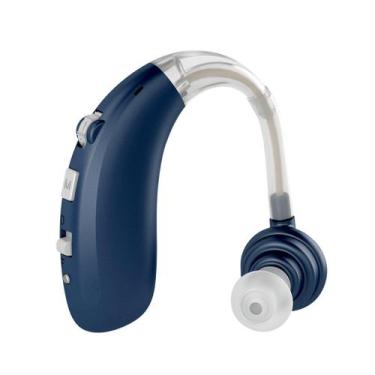 Imagem de Aparelho Auditivo Recarregável via USB - Mini e Portátil