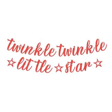 Imagem de Faixa Twinkle Twinkle Little Star (Vermelho)