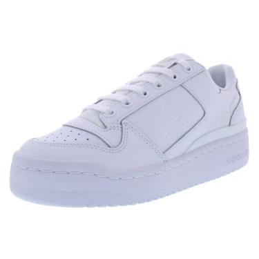 Imagem de adidas Forum Bold Tênis feminino tamanho 11, cor: branco-branco/branco giz