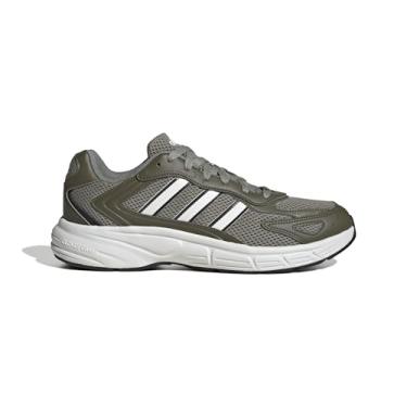 Imagem de adidas Tênis masculino Eclyptix 2000, prata seixo/branco/oliva Strata, 40, Pedra prateada/branca/oliva Strata, 41