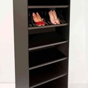 Imagem de Estante Sapateira Expositor Preto 185X92X32Cm - Deep