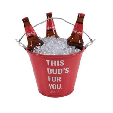 Imagem de Balde De Gelo Budweiser 5 Litros - Alumiart - ALUMIART FALCÃO