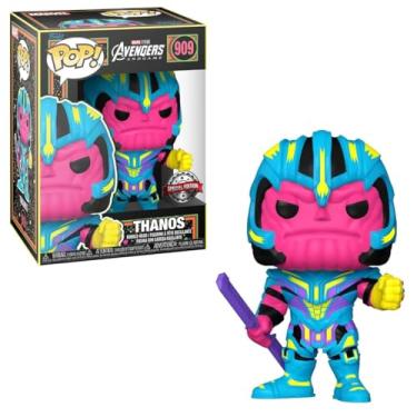 Imagem de Funko Pop Marvel Avengers Endgame 909 Thanos Blacklight