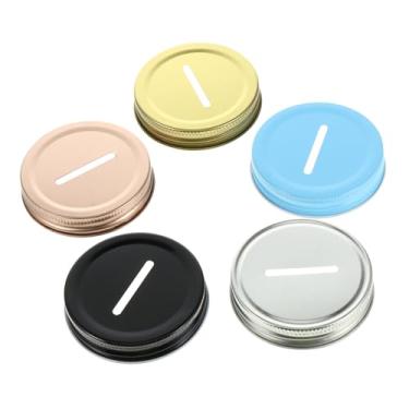 Imagem de HOMOBABE 25Peças Tampas De Frasco Unidades Para DIY Cofrinho e Armazenamento De Notas e Material