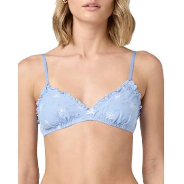 Imagem de florence by mills Sutiã feminino Sweet Bloom Collection ilhós, Windsurfer Azul/Jet Stream, PP