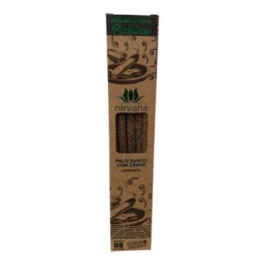 Imagem de Incenso Nirvana Palo Santo C/ Cravo Premium Cx Com 5 Varet - Lua Místi