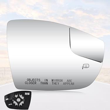 Imagem de Youxmoto Para Ford Focus 2012-2018 Vidro retrovisor lateral aquecido direito do passageiro, com suporte traseiro, substitui CM5Z-17K707-G