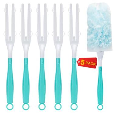 Imagem de KeFanta Pacote com 5 alças de substituição compatíveis com Swiffer Dusters (somente alça de aspirador)
