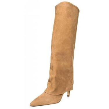 Imagem de Bota Cano Longo Carrano Capa Nobuck 853005 ORIGINAL-Feminino