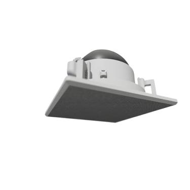 Imagem de Splin Suporte Stand De Teto de Embutir para Amazon Alexa Speaker para Echo 4 Premium | Linha Pro | acabamento em Metal | Modelo QUADRADO (branco)