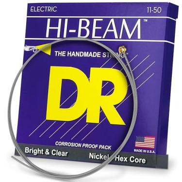Imagem de DR Strings Cordas de guitarra elétrica, Hi-Beam, Hex Core 11-50