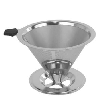 Imagem de Coador de Café Inox Reutilizável Nº 102 – Sustentável, Durável e Ideal para Preparo de Café Fresco e Saboroso