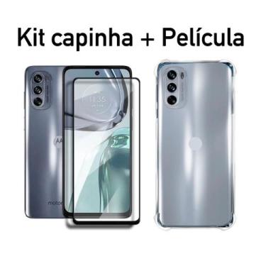 Imagem de Capa Anti Impacto Motorola Moto G62 + Película de Vidro 3D - LXL