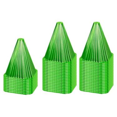 Imagem de Ｂｅｓｇａ Protetores de plantas de jardim, mini estufa para áreas externas, congelamento, multifuncionais, sinos de vidro, capas de plantas, 50 Peças