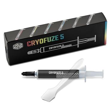 Imagem de Pasta Térmica Cooler Master Cryofuze 5 White - Seringa 3g - 12.6 W/m-K - MGY-ADSW-N03G-R1