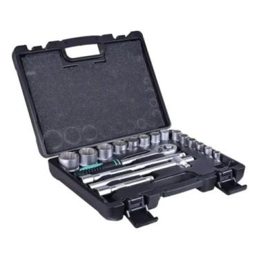 Imagem de Jogo de ferramentas encaixe 1/2 pol 18 peças stels