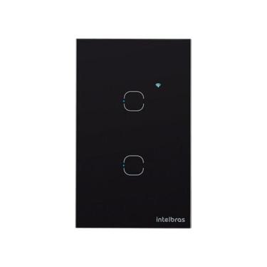 Imagem de Interruptor Smart Zigbee Touch 2 Preto Ezs 1002 4850048 - Intelbras