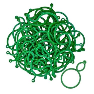 Imagem de WeiLaiKeQi 500 peças de grampos para plantas trepadeiras, grampos de suporte para flores, acessórios leves e portáteis para treliças de, para áreas