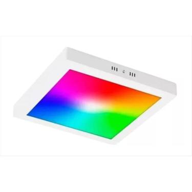 Imagem de Painel Led Sobrepor Inteligente Quadrado Ekaza 30X30 24W