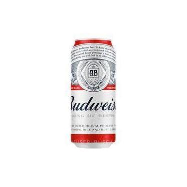 Imagem de Cerveja Budweiser Descartável 473ml Caixa c/ 12 un - ambev