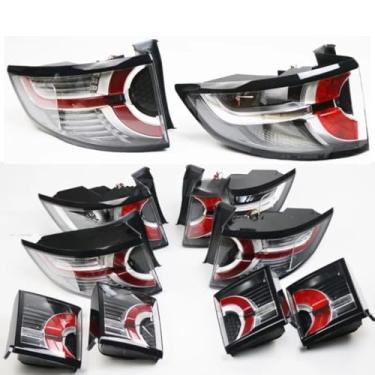 Imagem de Luzes traseiras de carro LED externo conjunto de luz traseira lâmpada de freio traseira para Discovery Freelander 2015-2019 acessórios de carro (alto externo R)