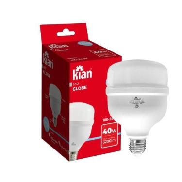 Imagem de Lâmpada Led 40w 6500k E27 Super Potente Barracão Bulbo Casa Comercio -