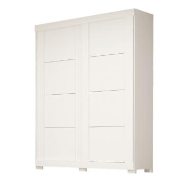 Imagem de Guarda-roupa Infantil Chile 2 Portas E 2 Gavetas 100% Mdf Linhamobília Branco