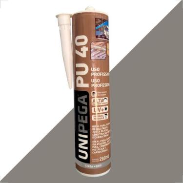 Imagem de Adesivo pu 40 unipega cinza 280ml/400gr