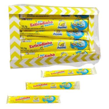 Imagem de Kit 2 Pacotes Bala Esticadinha Juquinha Tutti Frutti C/25 - Genérica