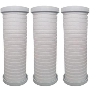 Imagem de Kit 3 Filtro Refil Caixa Água Compatível Acqualimp Fpe-01R - 24 Horas 